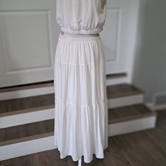 MIHOLL Maxi Casual Sleeveless Halter Neck  A-Line Flowy Sun Dress XL NWT - Picture 5 of 13